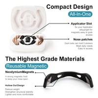 شرائط الأنف الموسعات المغناطيسية