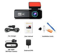 داش كاميرا ذكية بتقنية العدسة المزدوجة