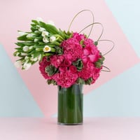 فازة ورد كازابلانكا فاخر