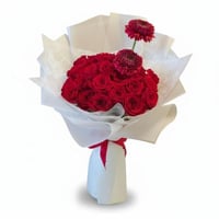 باقة ورد روز جربيرا الطبيعية – أسرع توصيل ورد في م...