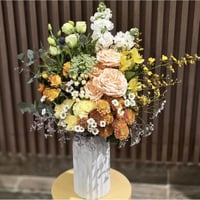 فازة ورد طبيعي فاخر مزيج ألوان مع توصيل سريع مكة ج...