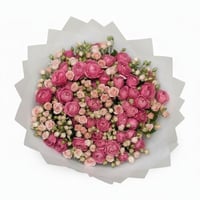 باقة بيبي روز جامبو | تنسيق فاخر بحجم كبير