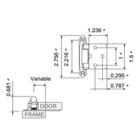مفصل ديكور حديد أسود أو فضي