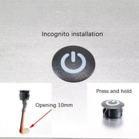 زر تحكم لمس