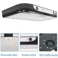 شفاط مطبخ مزود بإضاءة