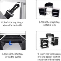 طاوله مطبخ متنقل