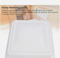 فتحت تهويه مع مروحه