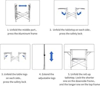 طاوله مطبخ متنقل