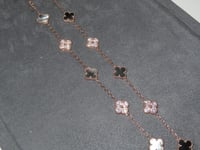 عقد فينتاج ألامبرا عرق اللؤلؤ الحجري