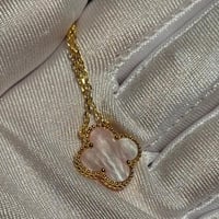 عقد فينتاج ألامبرا | عرق اللؤلؤ بيبي بينك