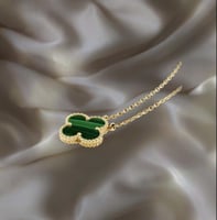 قلادة فينتاج ألامبرا | مالاكيت