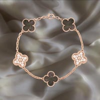 سِوار فينتاج ألامبرا | زيركون & عرق اللؤلؤ