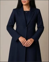 عبايه بليزر مطرزه