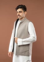 سديري جوخ رصاصي_اسود