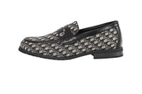 حذاء Dior Loafer رجالي بنقشة مونوغرام أيقونية