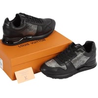 حذاء لويس فيتون سنيكرز مونوغرام رمادي رجالي