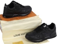 شوز لويس فيتون رجالي أسود بالكامل