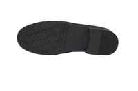 حذاء لوفر Dior رجالي أسود بنقشة فاخرة مع مشبك معدن...