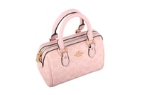 حقيبة يد من Coach باللون الوردي الفاتح