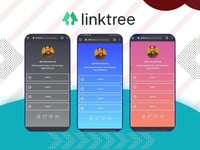 خدمة تصميم صفحة لانك تري Linktree احترافية – هوية...