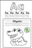 كتيب تلوين وتتبع الحروف الإنجليزية للأطفال – PDF ج...