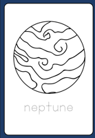 كتيب تلوين وتتبع كواكب المجموعة الشمسية – للأطفال...