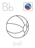 كتاب تتبع وتلوين الحروف للأطفال – مرحلة ما قبل الم...