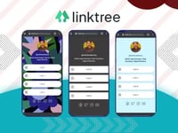 خدمة تصميم صفحة لانك تري Linktree احترافية – هوية...