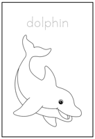 كتيب تلوين وتتبع أسماء حيوانات البحر – للأطفال PDF...