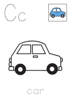 كتاب تتبع وتلوين الحروف للأطفال – مرحلة ما قبل الم...