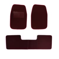 فرشة ارضية خفيف 3 قطع ( عنابي)