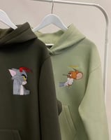 بلوفر شتوي توم وجيري تصميم مرح ومميز | قطعة واحدة