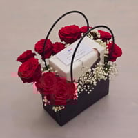 ساعة رجالي مع تغليف فاخر وعبارة حسب الطلب-بصمة هدي...