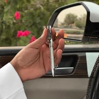 قلم فضي بالاسم