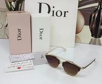 نظارة ديور نسائيه عدسة بني