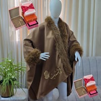 شال شتوي نسائي فرو فاخر