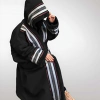 فروة شتوية نسائية سدو لون اسود