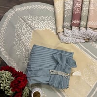 طقم صلاة رمضاني سجادة مع شرشف ومصحف