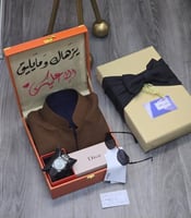 سديري شتوي دبل فيس بكس هديه رجاليه مع نظاره ديور و...