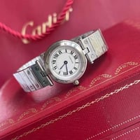 ساعة كارتير نسائي لون فضي