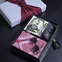 افكار هدايا رجاليه طقم ساعه مع شماغ وعطر