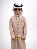 ثوب + سديري ملكي بألوان متعددة