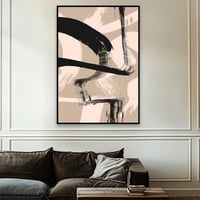 لوحة جدارية فن تجريدي مودرن 5