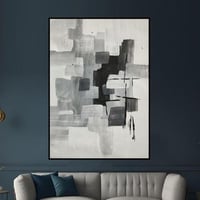 لوحة جدارية فن تجريدي مودرن