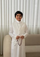 ثوب + سديري ملكي بألوان متعددة