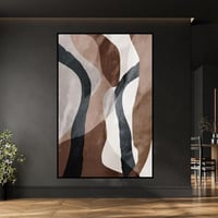 لوحة جدارية فن تجريدي مودرن