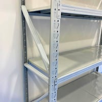 رفوف حديد رمادي 200×200 (عمق 60 سم) - حمولة 800 كج...