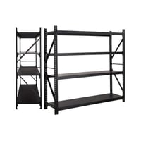 رفوف حديد أسود 200×200 (عمق 45 سم) - حمولة 800 كجم