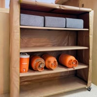 دولاب خارجي بعجلات متحركة - 200×210 ( عمق 70 سم) -...