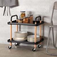 رفوف تقديم دورين اسود